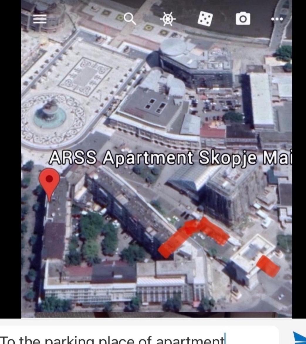 Arss Apartment Skopje Main Square エクステリア 写真