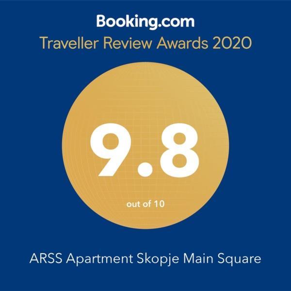 Arss Apartment Skopje Main Square エクステリア 写真